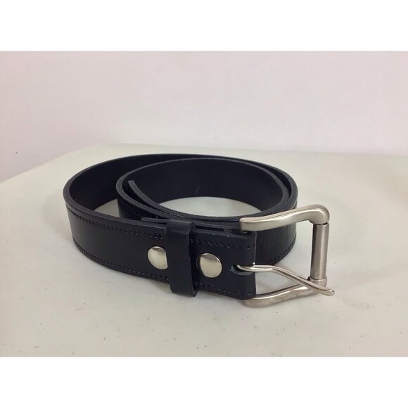 Top Grain Leather Belt Made in USA Mens 32 - Picture 6 of 6